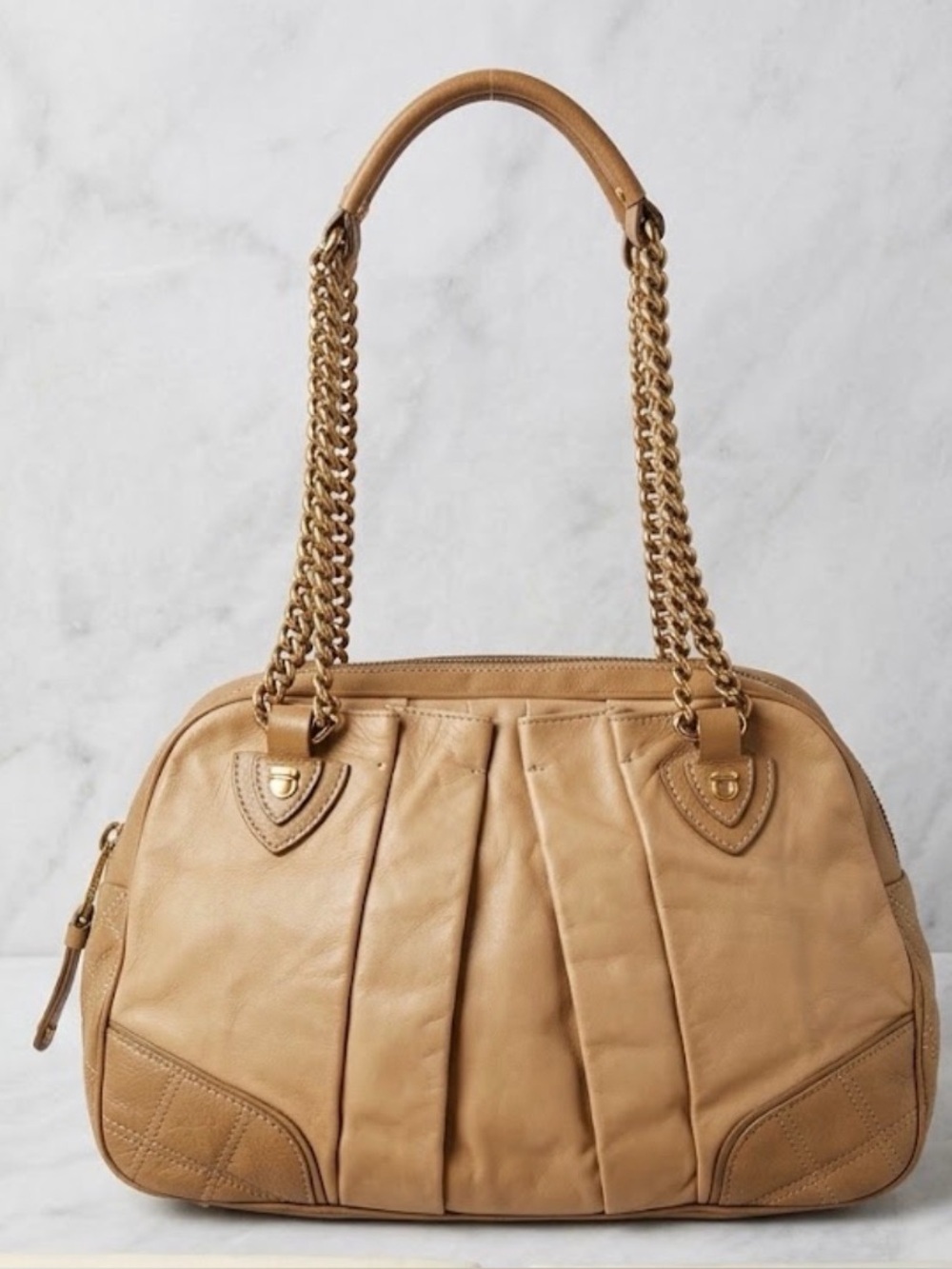 Marc Jacobs Little Gordon with Gold Chain Shoulder Straps